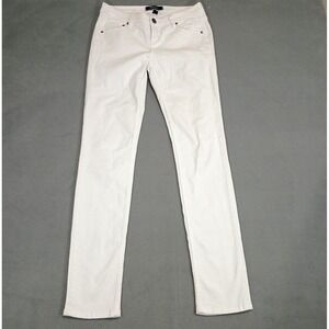 Tommy Bahama Denim Jeans‎ Skinny Women White Low -Rise Size 4Stretch Cotton